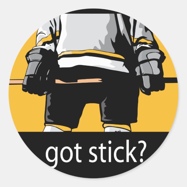 Adesivo Redondo Pegou o Stick? (Frente)