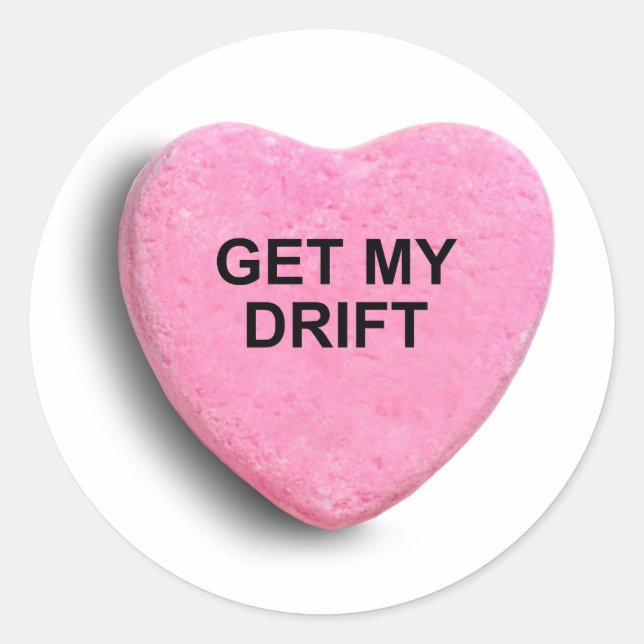 ADESIVO REDONDO PEGUE A MINHA DRIFT (Frente)