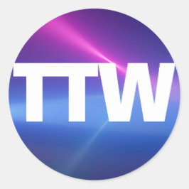 Adesivo Redondo Pegue Os W Stickers