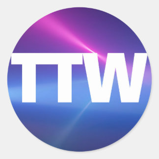 Adesivo Redondo Pegue Os W Stickers