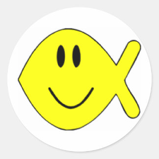 Adesivo Redondo peixe 1