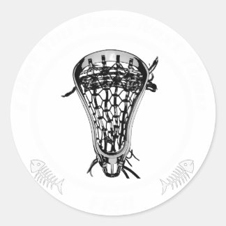 Adesivo Redondo Peixe Passado de Lacrosse