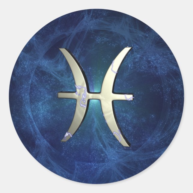 Adesivo Redondo Peixes (Frente)