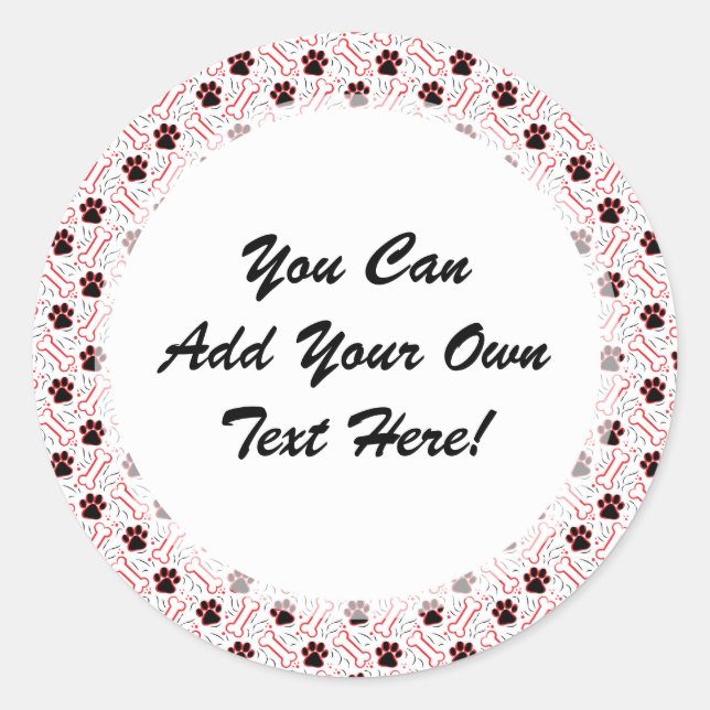 Adesivo Redondo Peixes e Ossos Design Engraçado para Pássaros Cach (Frente)