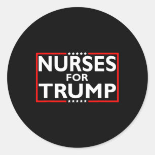 Adesivo Redondo Pelo Presidente Trump Eleição 2024