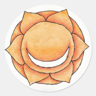 Adesivo Redondo Pelvic Chakra