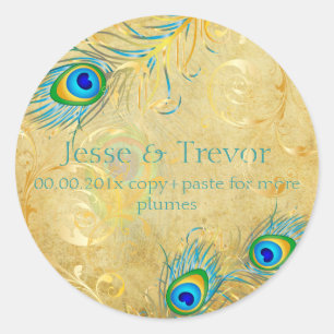 Adesivo Redondo Pena de pizzazz de pizzazz da pixDezines