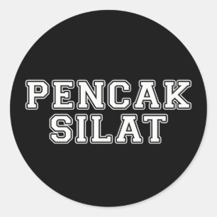 Adesivo Redondo Pencak Silat