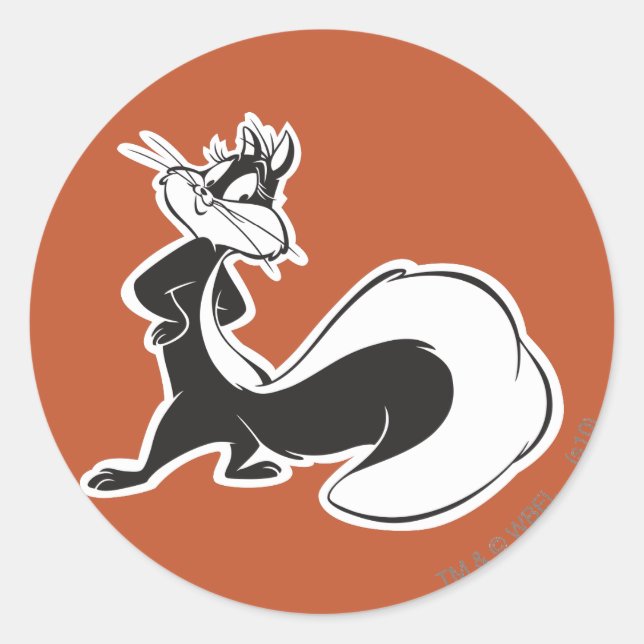 Adesivo Redondo Penelope Posing (Frente)