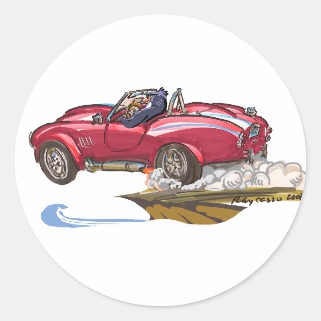 Adesivo Redondo PeNgUiN do médio LiFe (Frente)