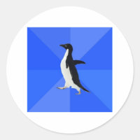 Penguin Socialmente Awkward Advice Animal Memory