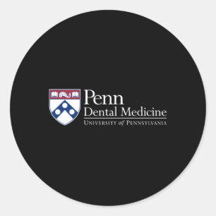 Adesivo Redondo Penn Quakers School Of Dental Medicine