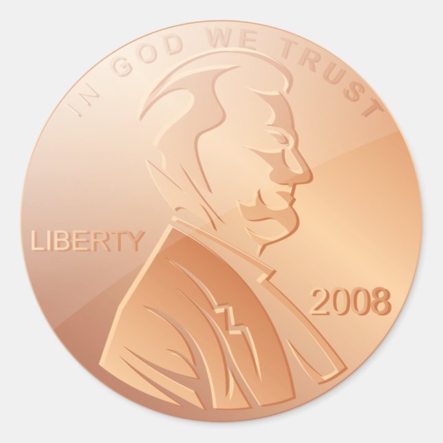 Adesivo Redondo Penny (Frente)