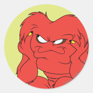 Adesivo Redondo Pensamento do Gossamer - Cor