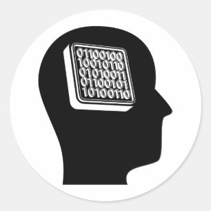 Adesivo Redondo Pensando sobre engenharia de software