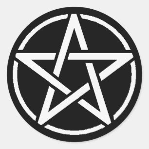 Adesivo Redondo Pentacle