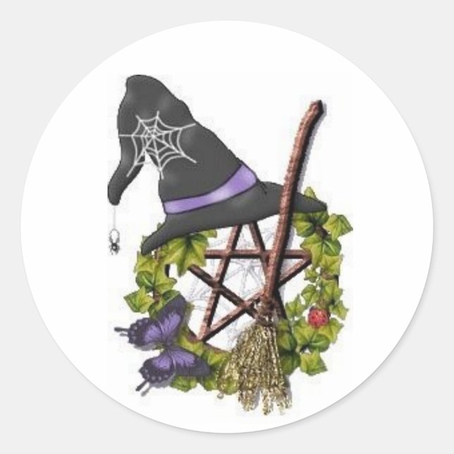 Adesivo Redondo Pentágono (Frente)