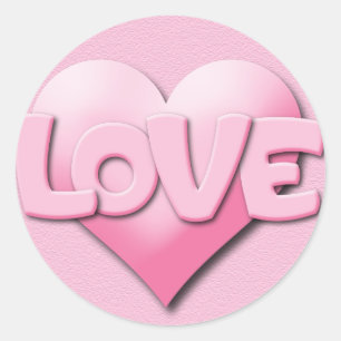 Adesivo Redondo Pentes de Amor