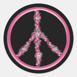 Adesivo Redondo Pentes de Paz