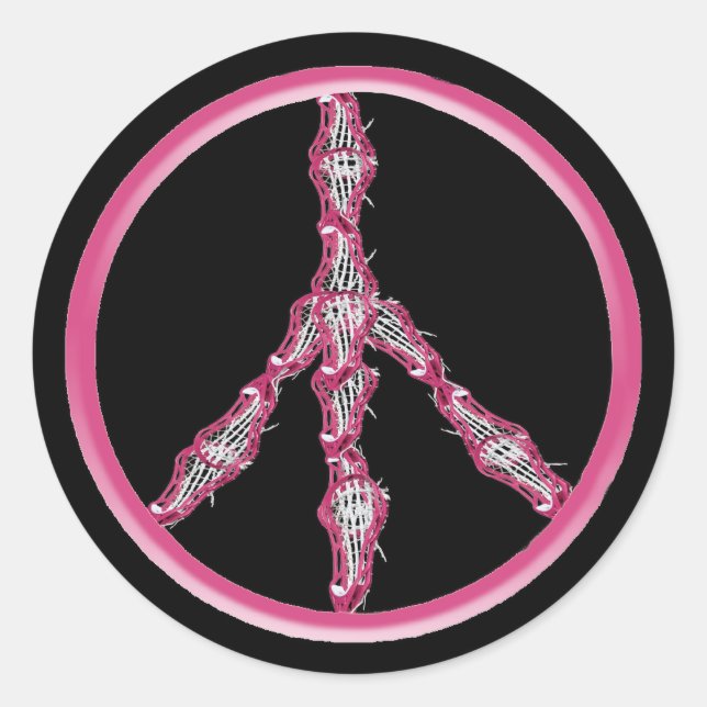 Adesivo Redondo Pentes de Paz (Frente)