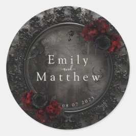 Adesivo Redondo Peões Góticos Barrocos