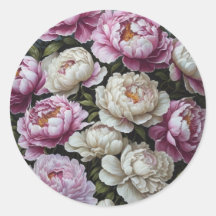 Peônias cor-de-rosa