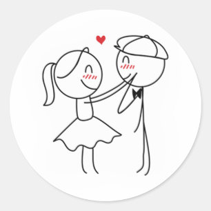 Adesivo Redondo Pepe e Lulu