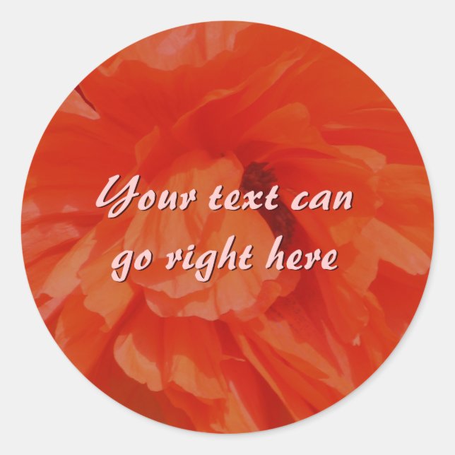 Adesivo Redondo Pêpias redondas com palhetas (Frente)