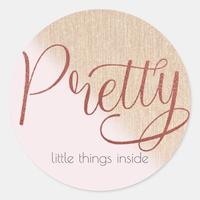 Adesivo Redondo Pequena empresa|Packaging Sticker|Boutique (Frente)