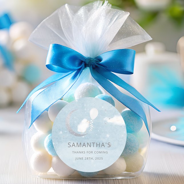 Adesivo Redondo Pequena Lâmpada com Vinheta redonda Clássica Balão (Criador carregado)