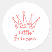 Pequena Princesa Sticker - Um Toque Real