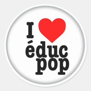 Adesivo Redondo Pequenas Etiquetas/Stickers I bobinam educ POP