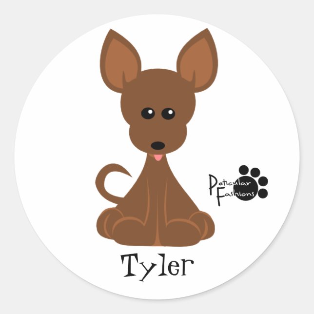 Adesivo Redondo Pequeno (Frente)