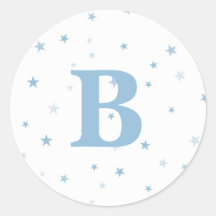 Pequeno Garoto Azul Estrela Brilhante