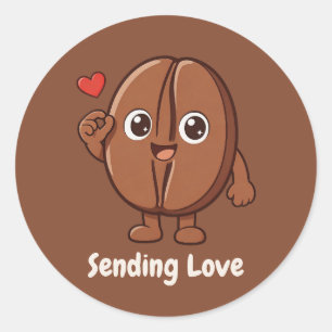 Adesivo Redondo Pequeno Kaka – Enviando Amor