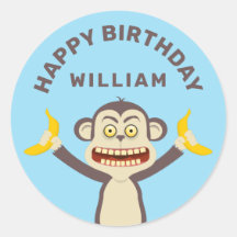 Pequeno Macaco Clássico De Redonda