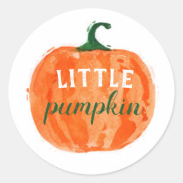 Adesivo Redondo Pequeno Pumpkin