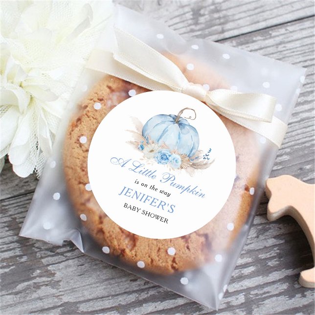 Adesivo Redondo Pequeno Pumpkin (Criador carregado)