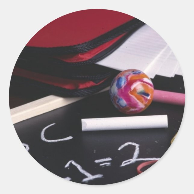 Adesivo Redondo Pequeno Quadro (Frente)