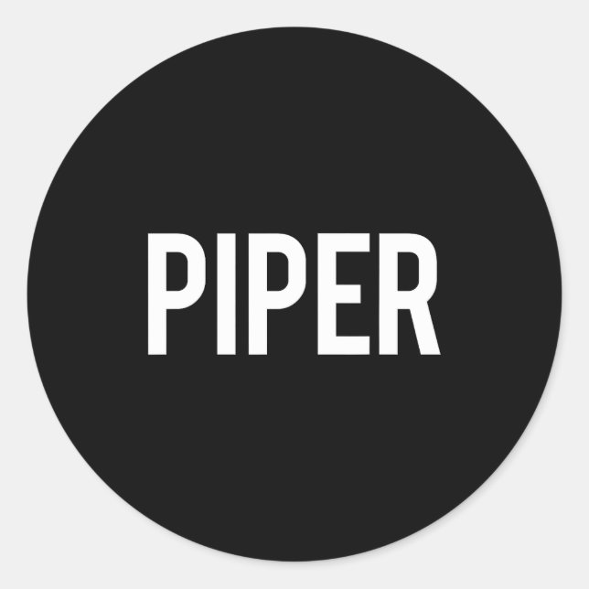 Adesivo Redondo Per - Cool New Funny Name Fan Gift Tee  (Frente)