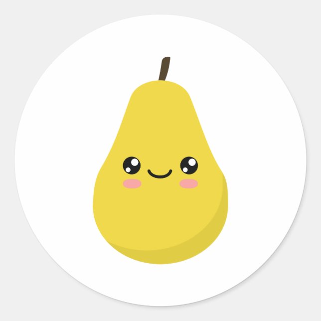 Adesivo Redondo Pera (Frente)