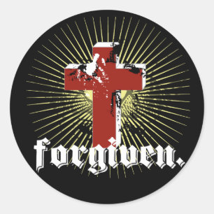 Adesivo Redondo perdoado