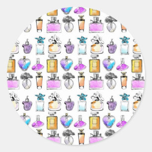 Adesivo Redondo Perfumes Art