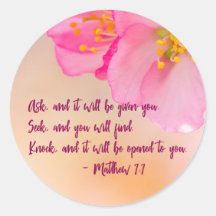 Pergunte, E Será Cristão Inspirador Floral