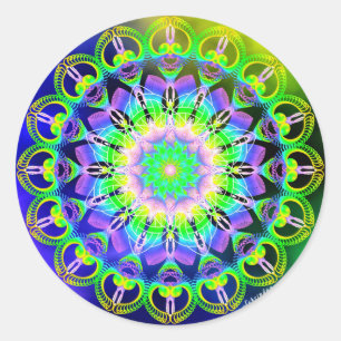 Adesivo Redondo Permitir bem-estar