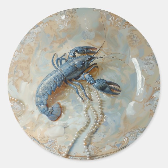 Adesivo Redondo Pérola - Autocolantes redondos para artigos de pap (Frente)