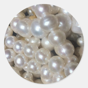 Adesivo Redondo Pérolas