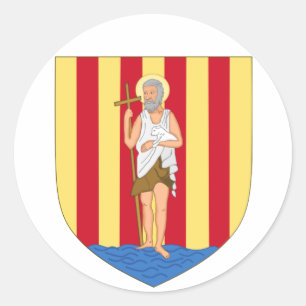 Adesivo Redondo Perpignan Casaco das Armas