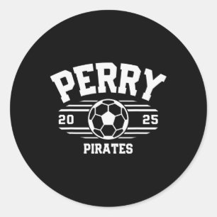 Adesivo Redondo Perry Pirates Futebol Ll 2025