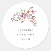 Personalização de Casamento de Flores Selvagens Ro